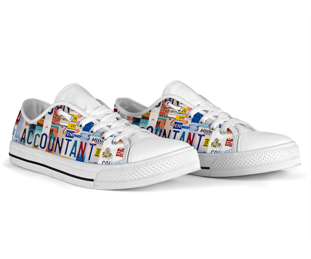 Accountant Low Top Shoes - TrendifyCo