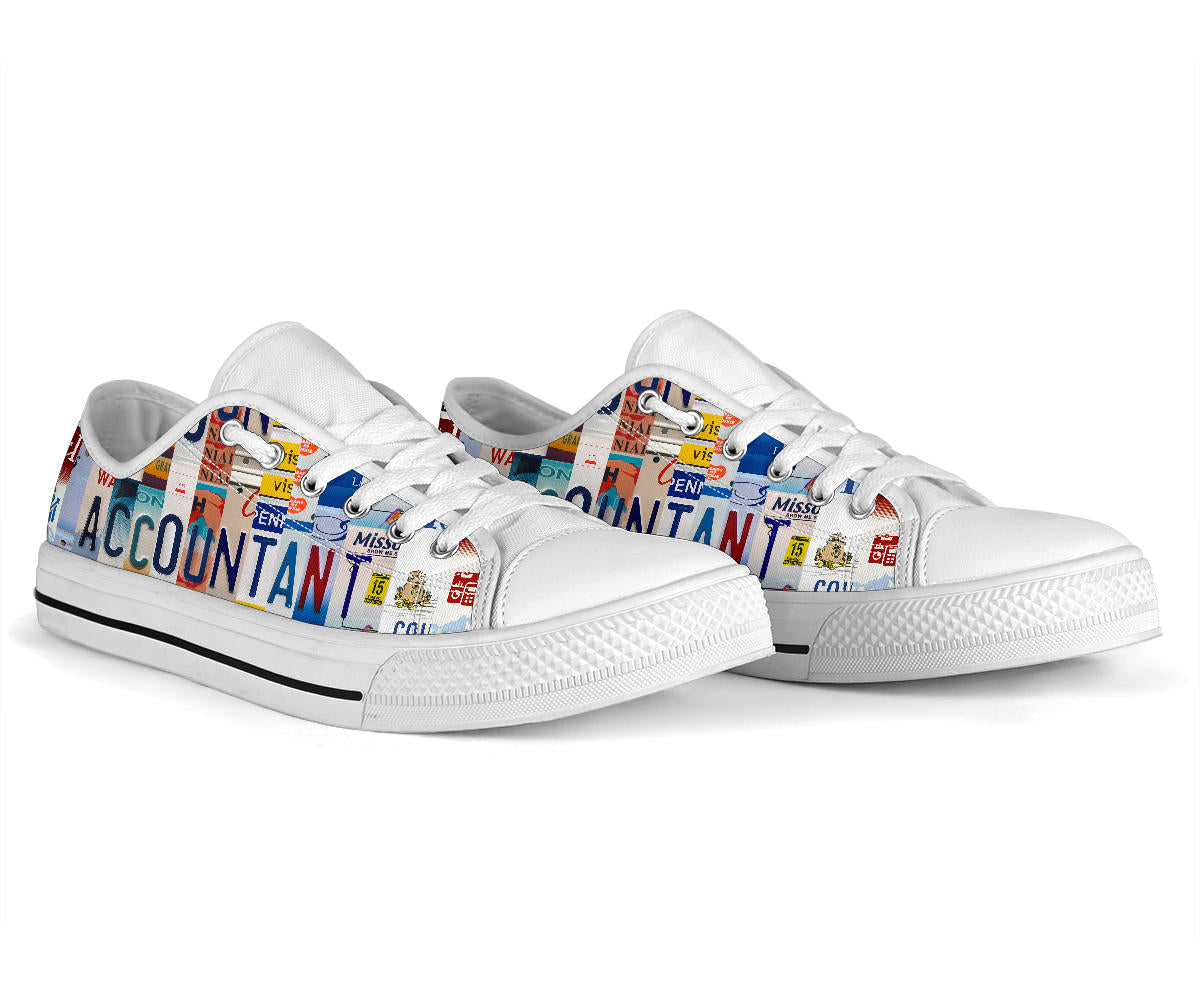 Accountant Low Top Shoes - TrendifyCo