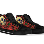 Roses and Skull High Tops