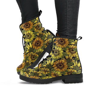 Sunflower Vegan Leather Boots