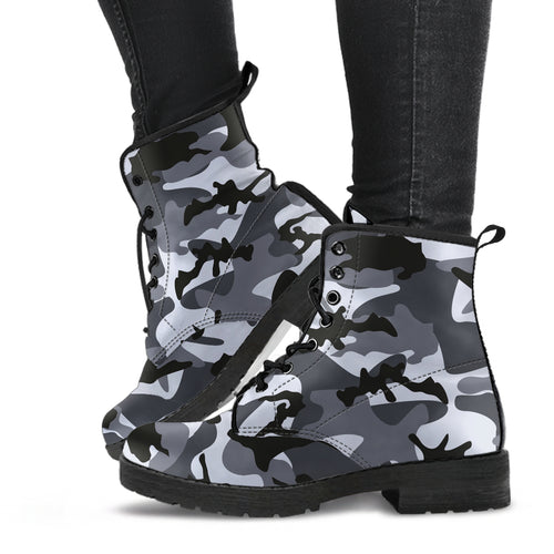 Camo Vegan Boots - TrendifyCo