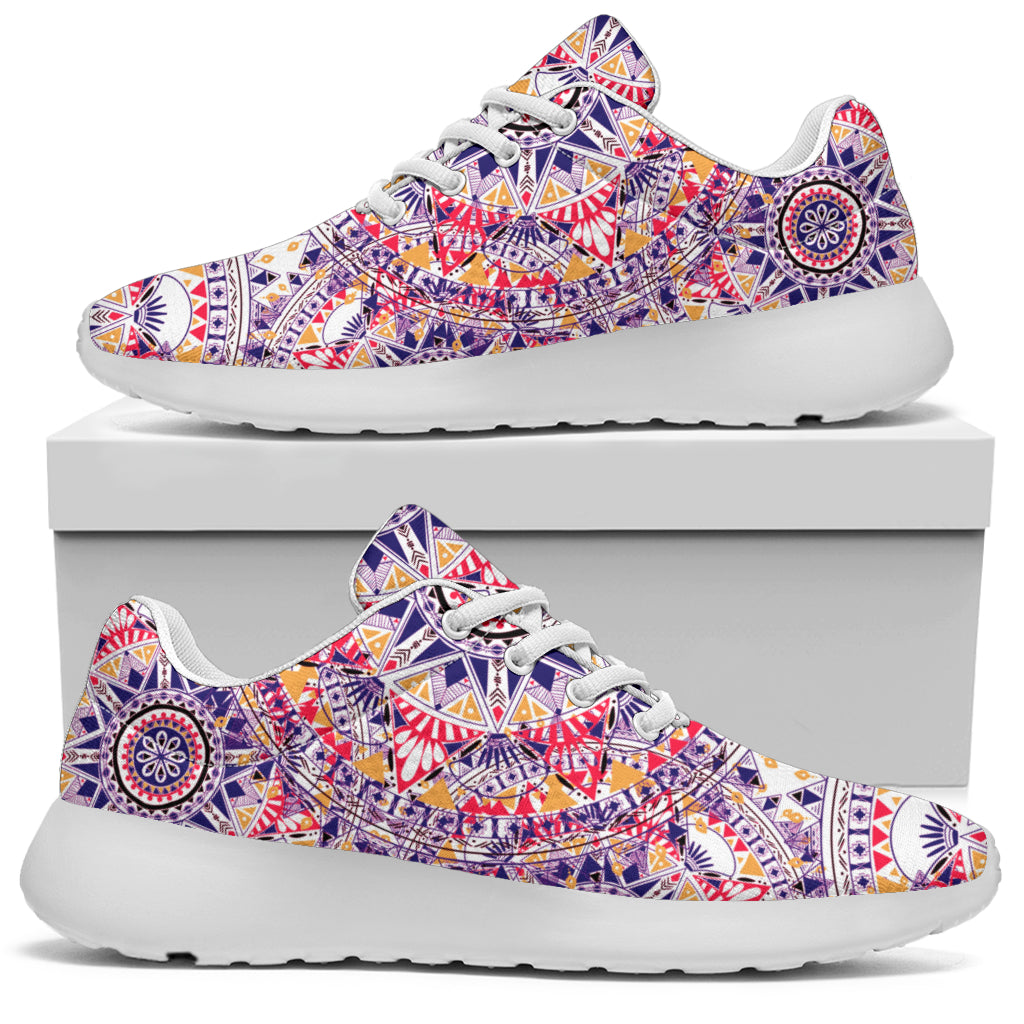 Colorful Mandala Sport Sneakers - TrendifyCo