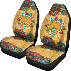 Peace Mandala Car Seat Covers - TrendifyCo
