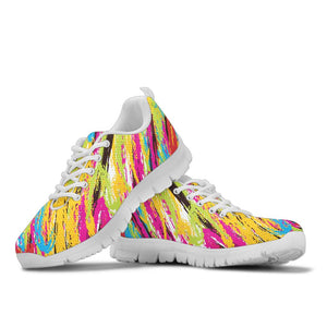 Colorful Lines Running Shoes