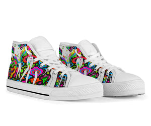 Psychedelic Art High Tops