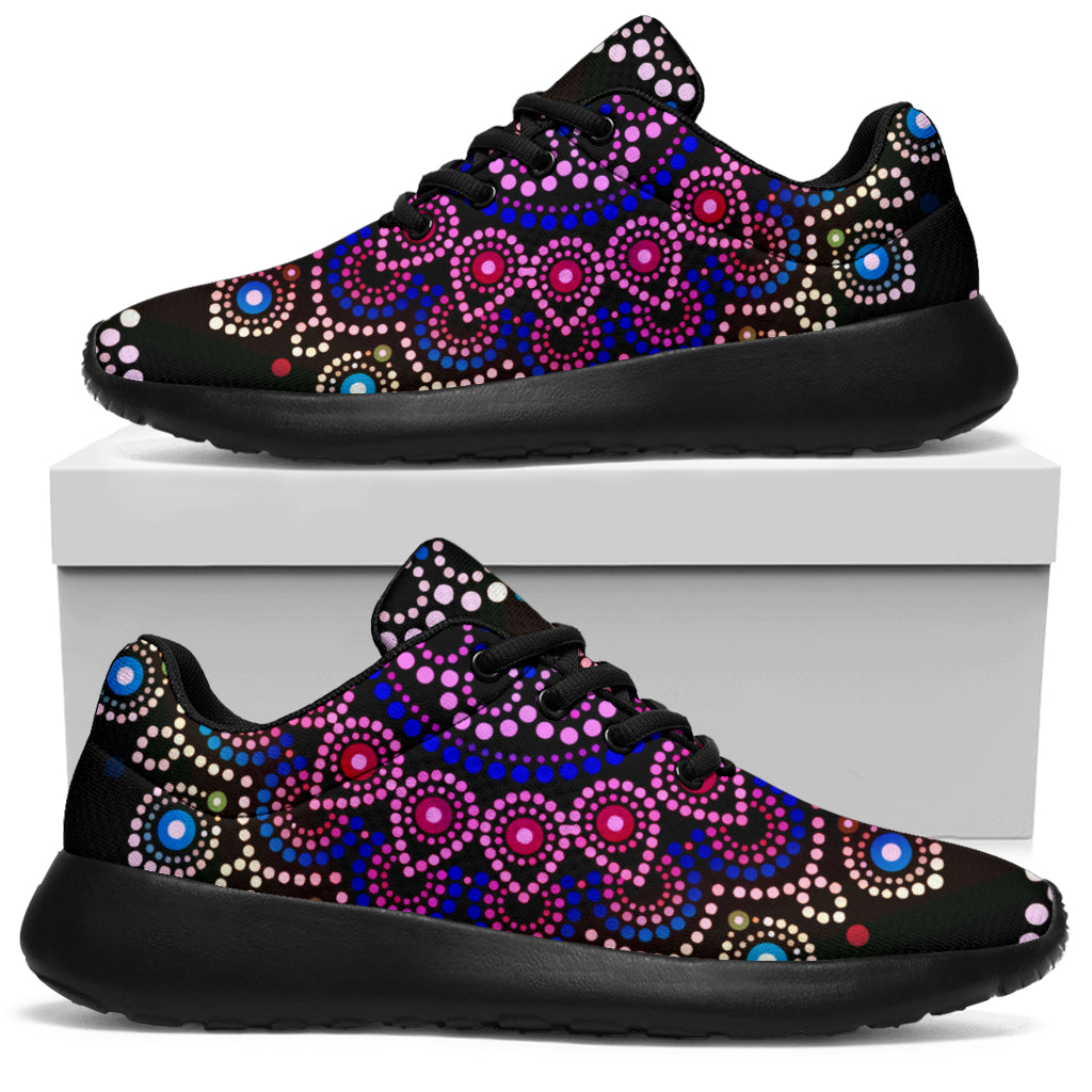 Mandala Dots Sport Sneakers - TrendifyCo