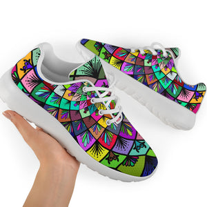 Colorful Mandala Handmade Sport Sneakers