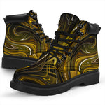 Golden Abstract - All Sseason Boots