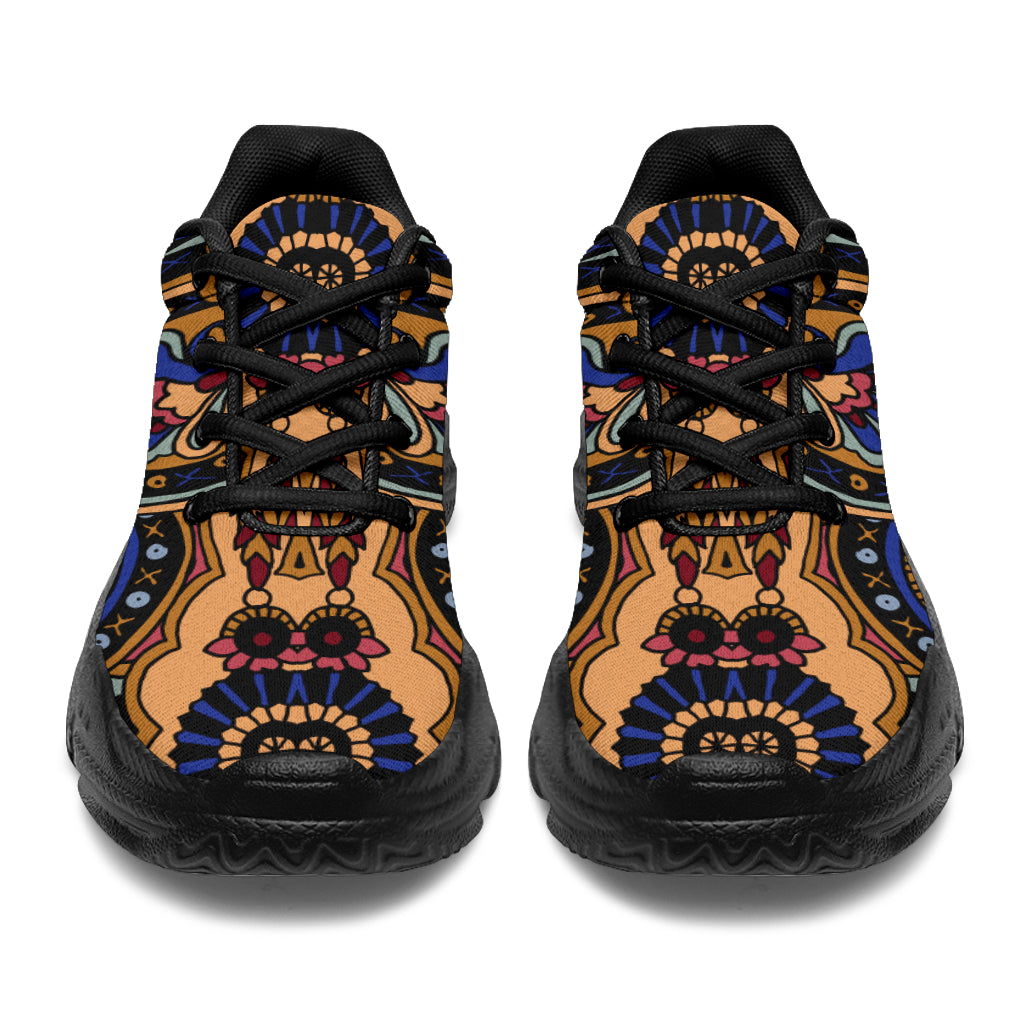Spiritual Patterns - Chunky Sneakers