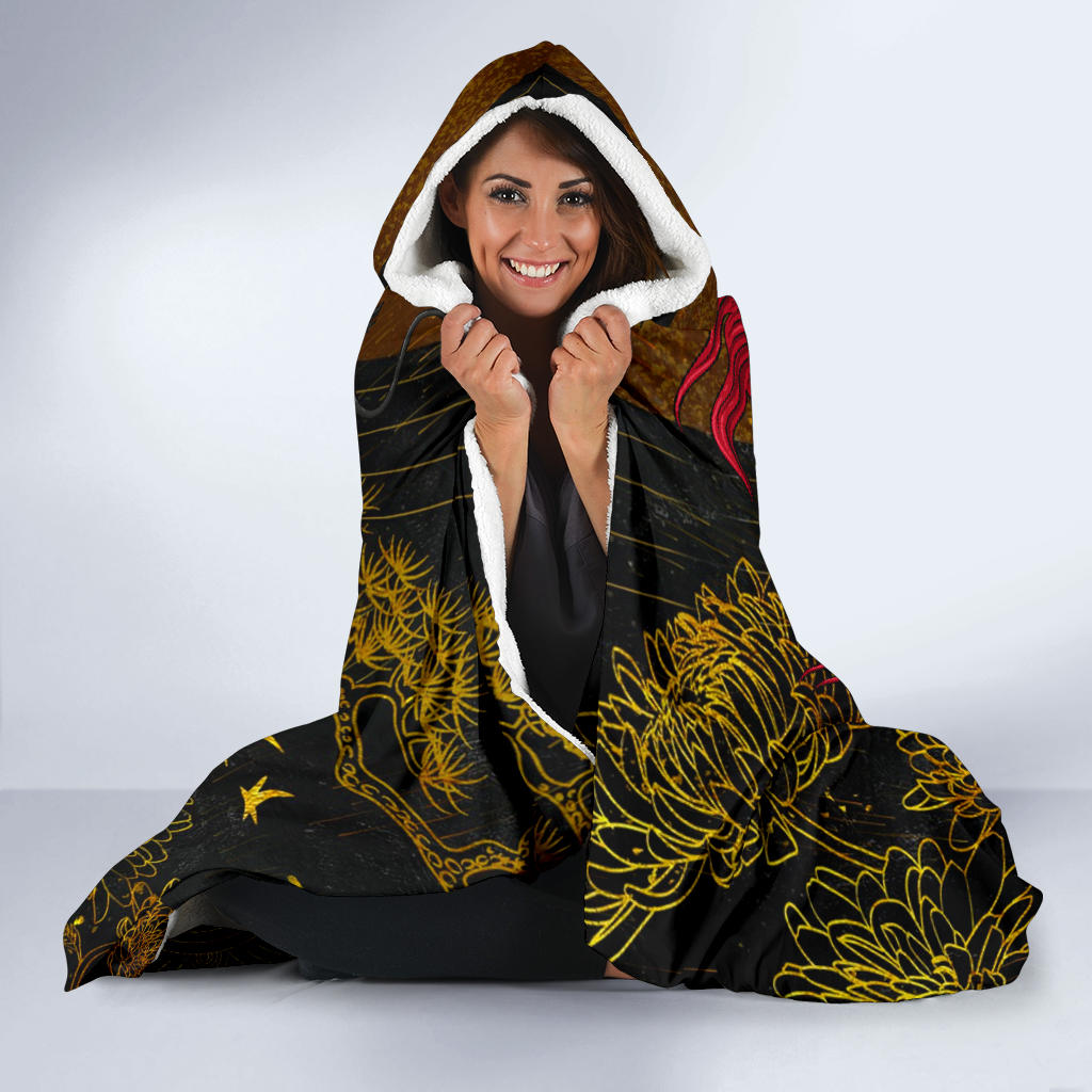 Dragon Hooded Blanket