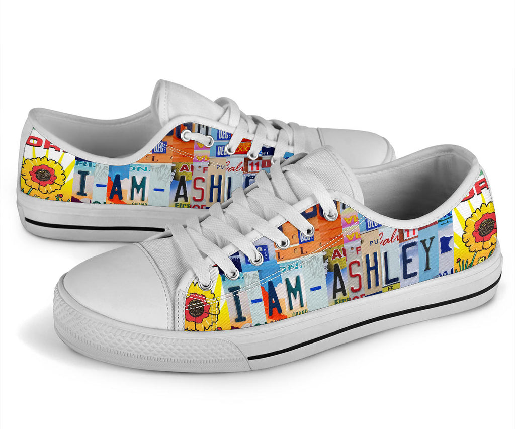 I Am Ashley Custom Low Top