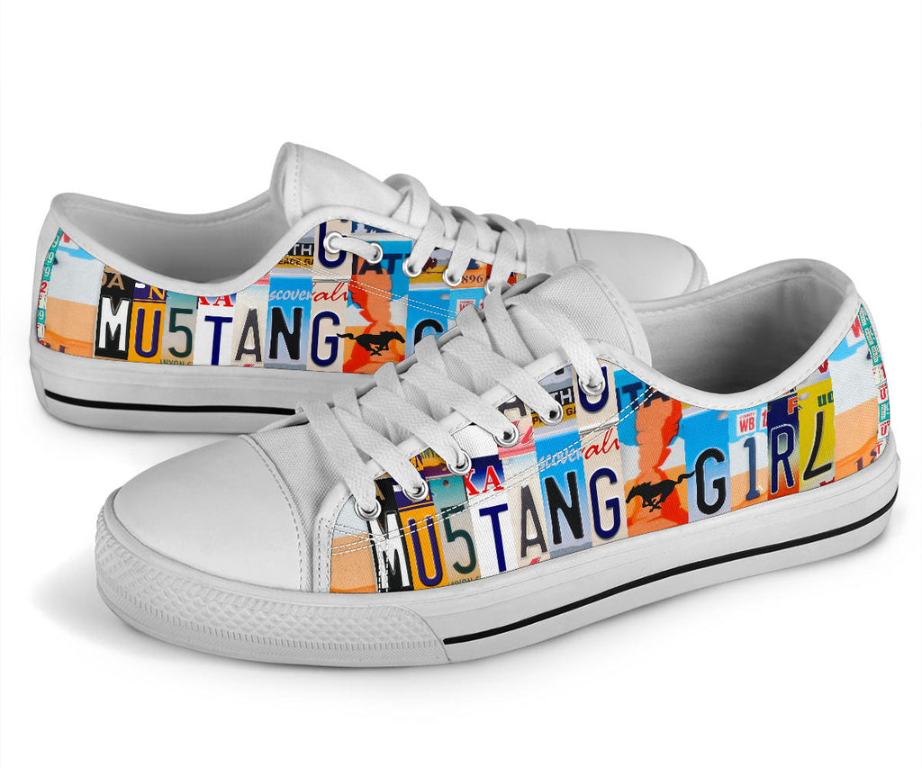 Mustang Girl Low Top Shoes - TrendifyCo