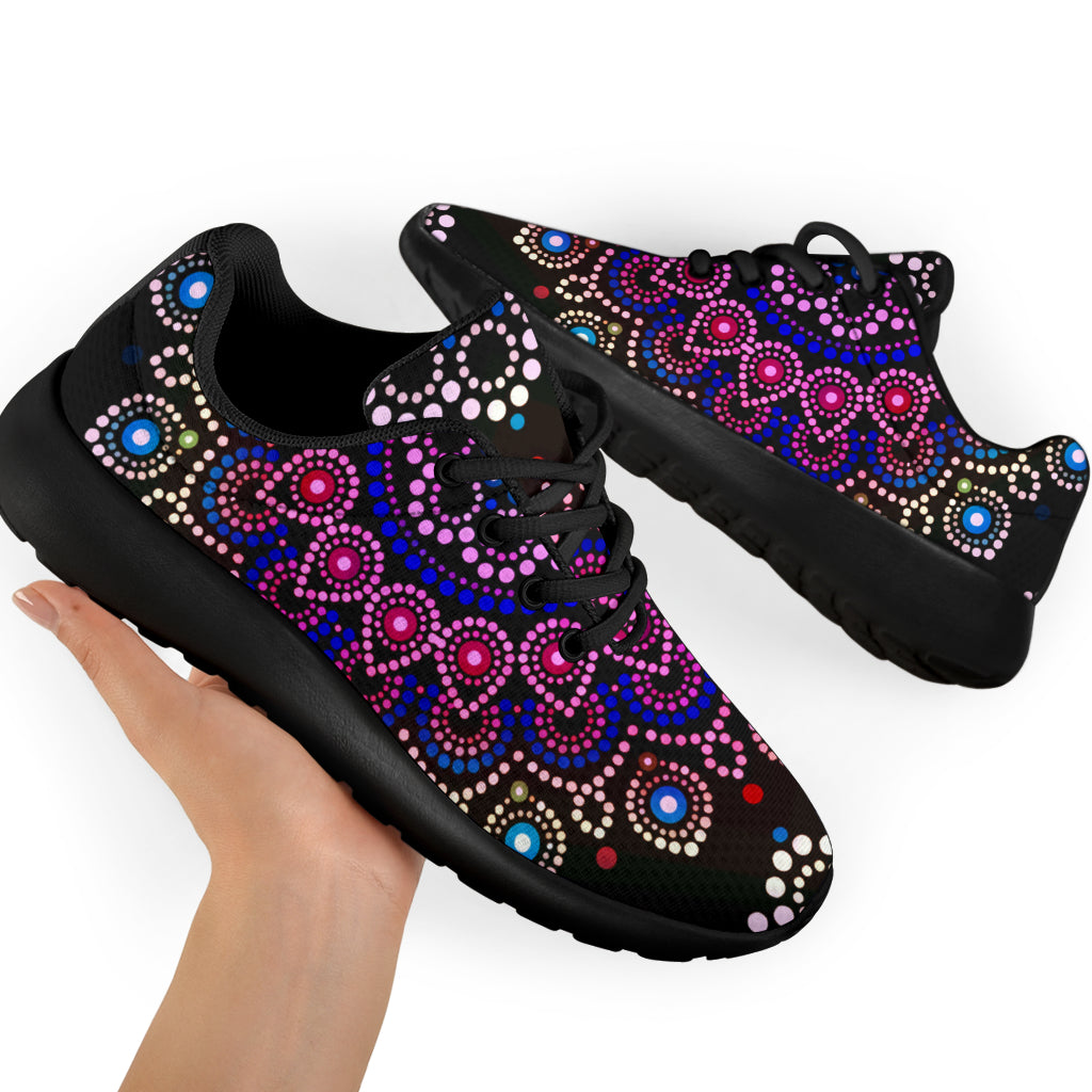 Mandala Dots Sport Sneakers - TrendifyCo