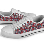 Skulls And Roses - Low Tops
