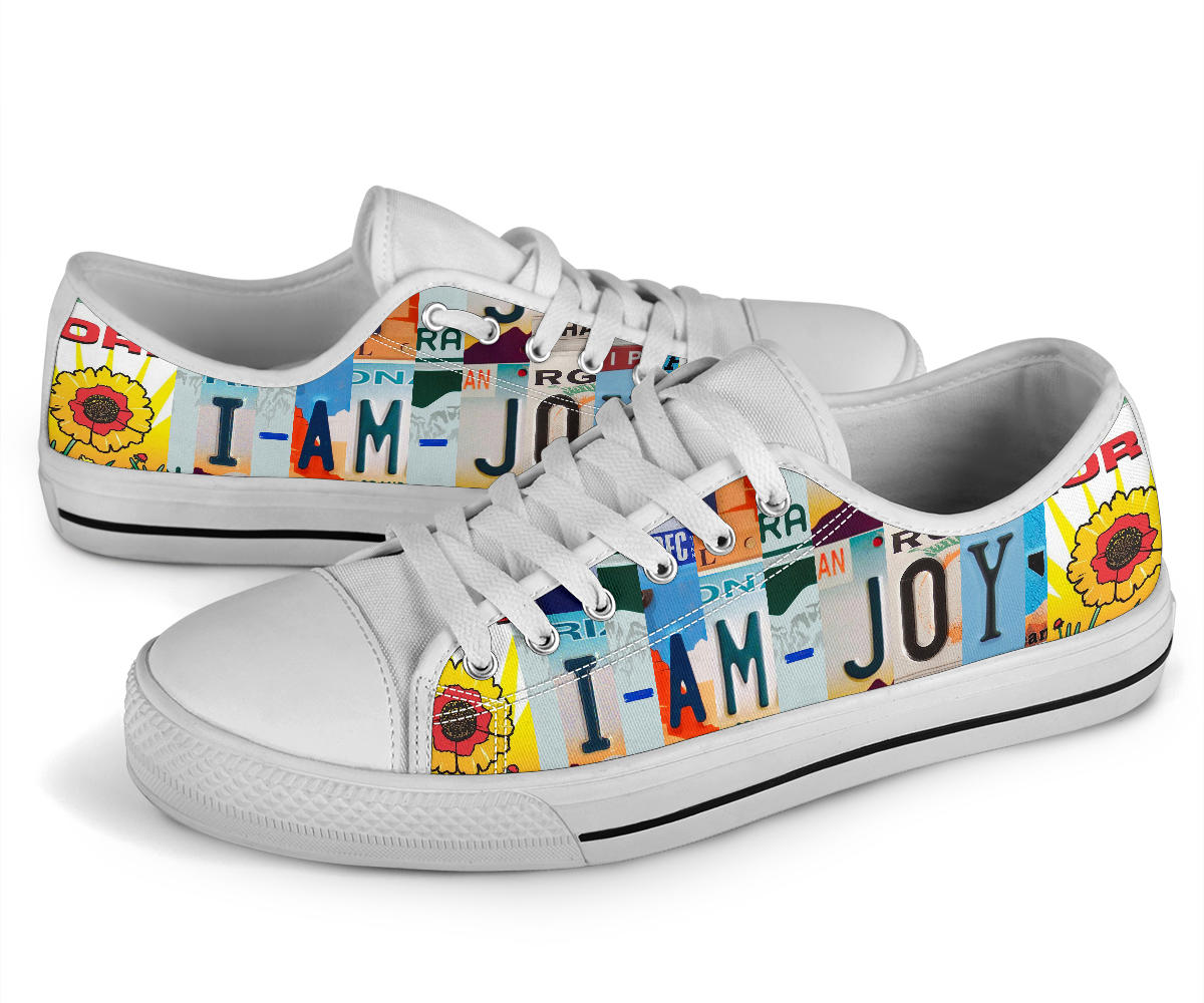 I Am Joy Custom Low Top
