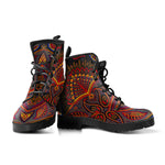 Paisley Mandala - Vegan Leather Boots