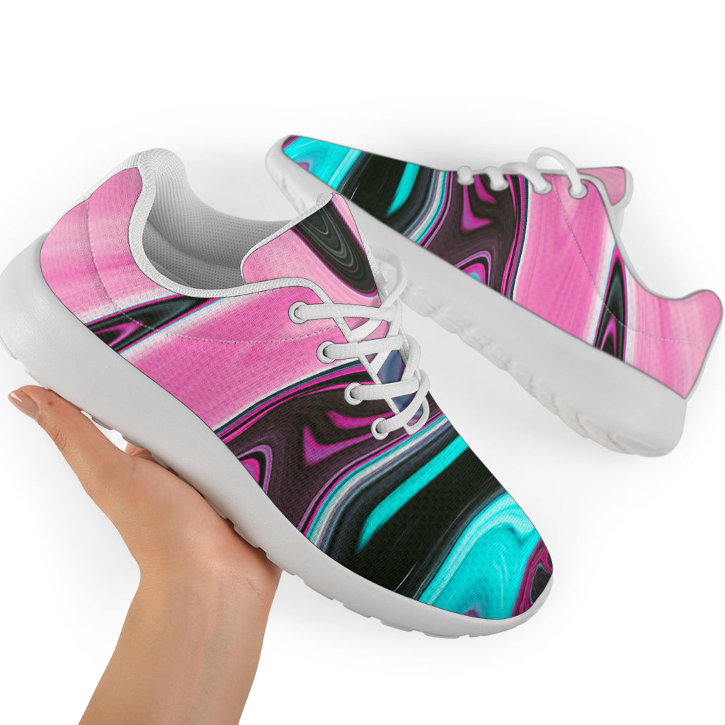 Abstract Lines - Sport Sneakers