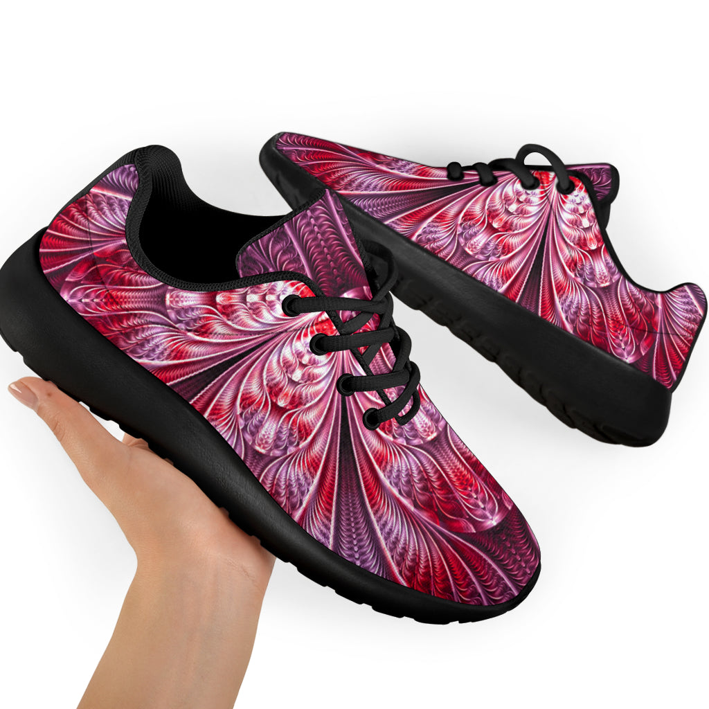Fractal Flower Sport Sneakers - TrendifyCo