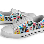 Dog Mom License Plate Shoes