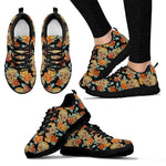 Skull and Roses Running Shoes