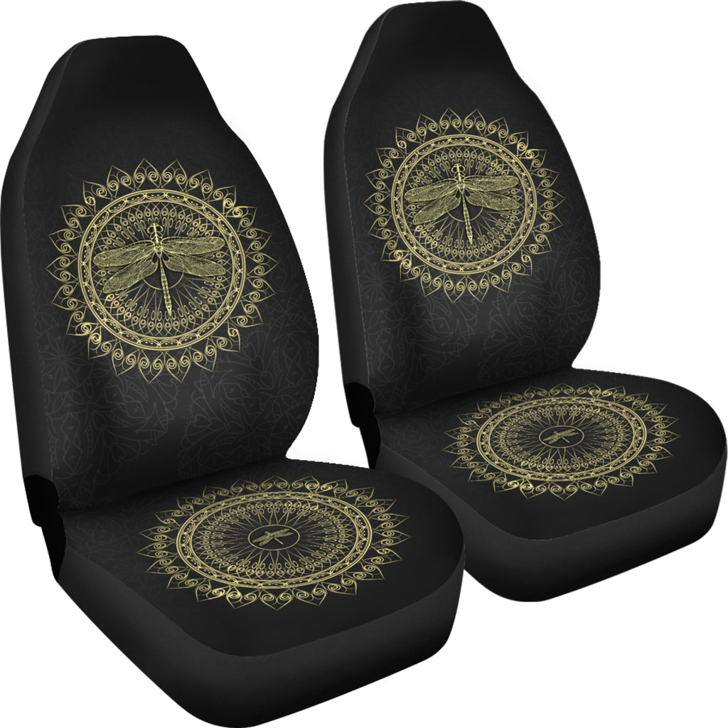 Dragonfly Mandala - Car Seat Covers
