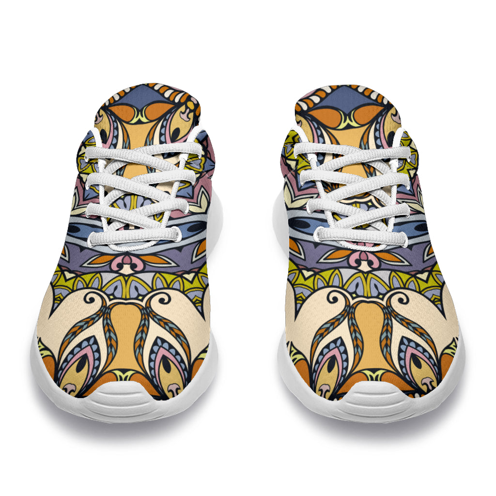 Colorful Mandala Sport Sneakers