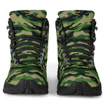 Green Camouflage - Alpine Boots