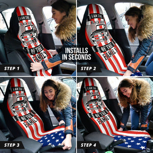 I Am The Black Jeep Car Seat Covers