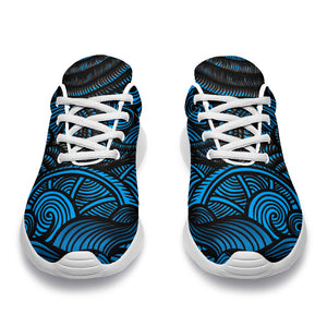 Waves Patterns - Sport Sneakers