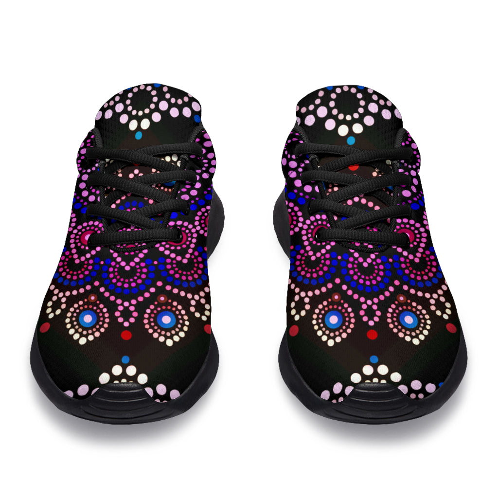 Mandala Dots Sport Sneakers - TrendifyCo
