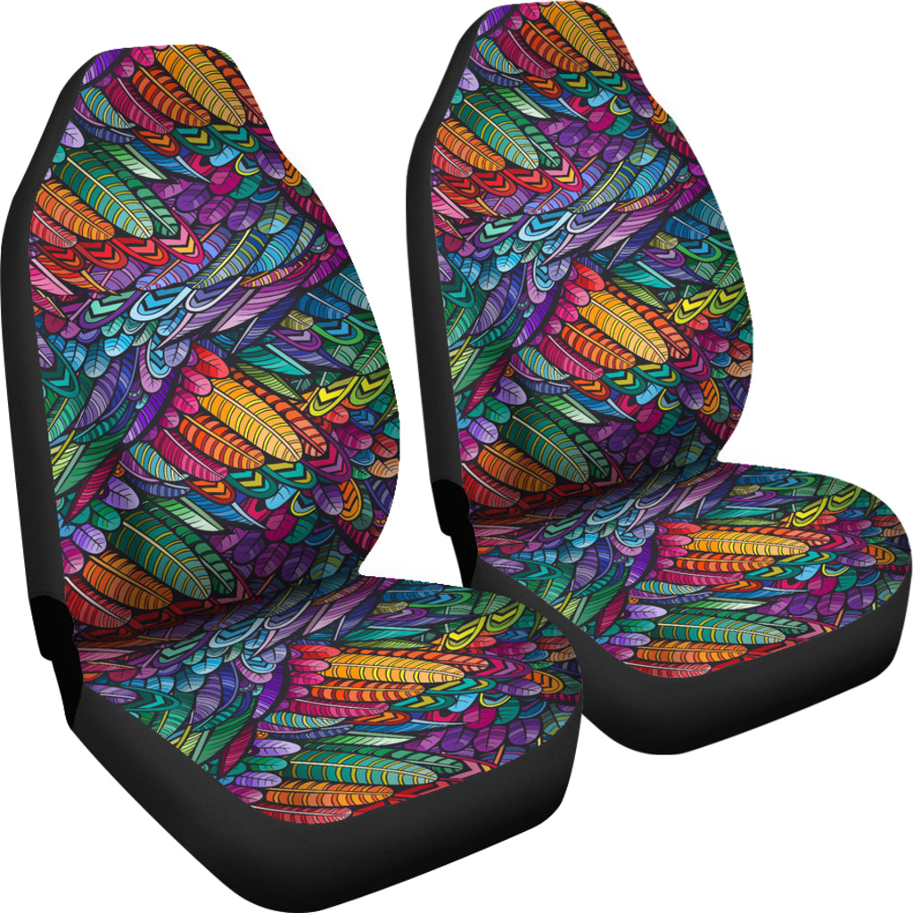 Boho Feathers Seat Covers - TrendifyCo