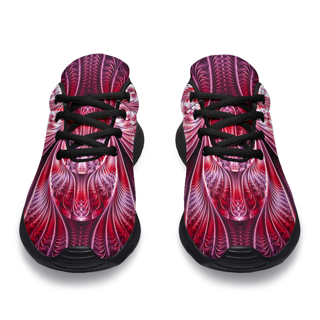 Fractal Flower Sport Sneakers - TrendifyCo