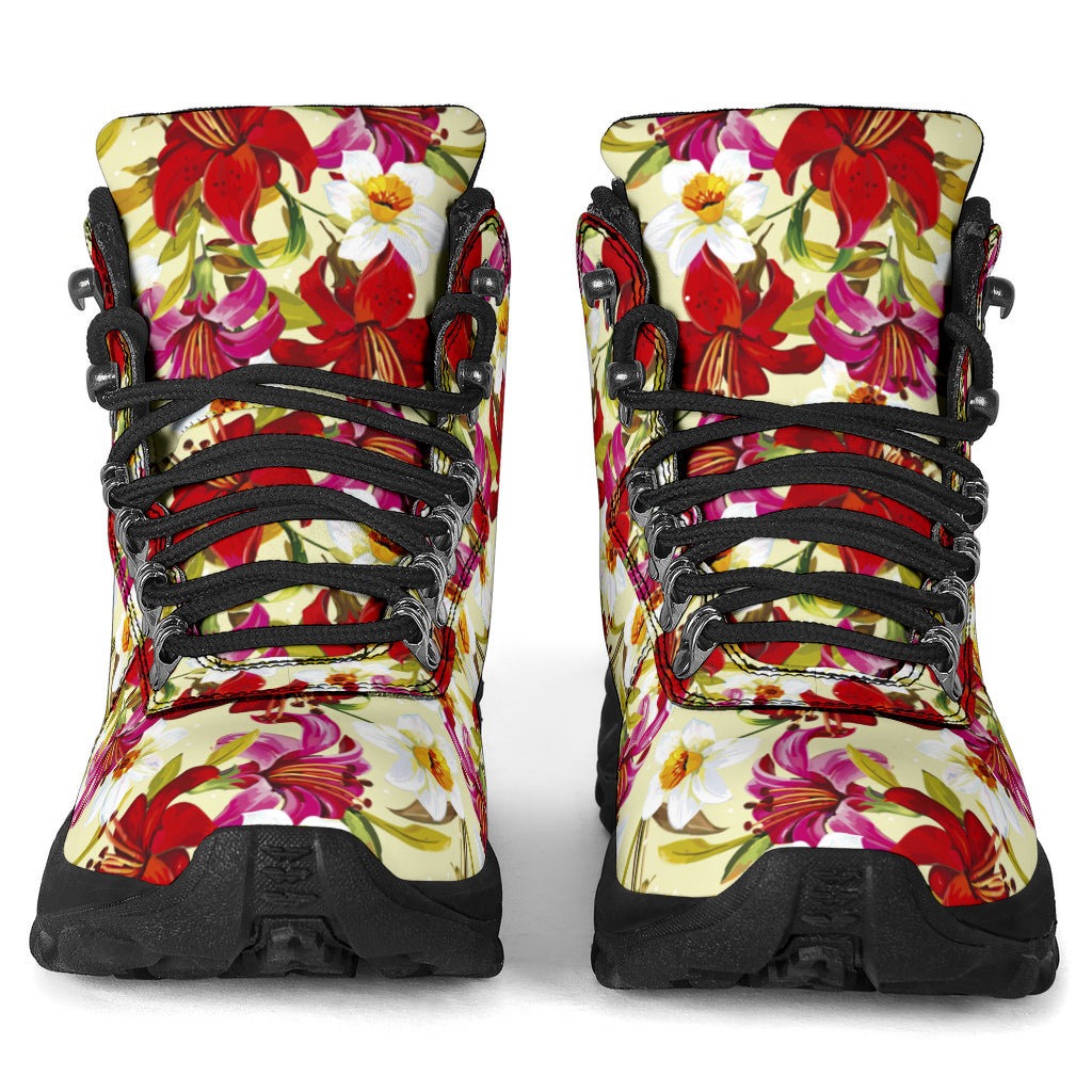 Floral Alpine Boots