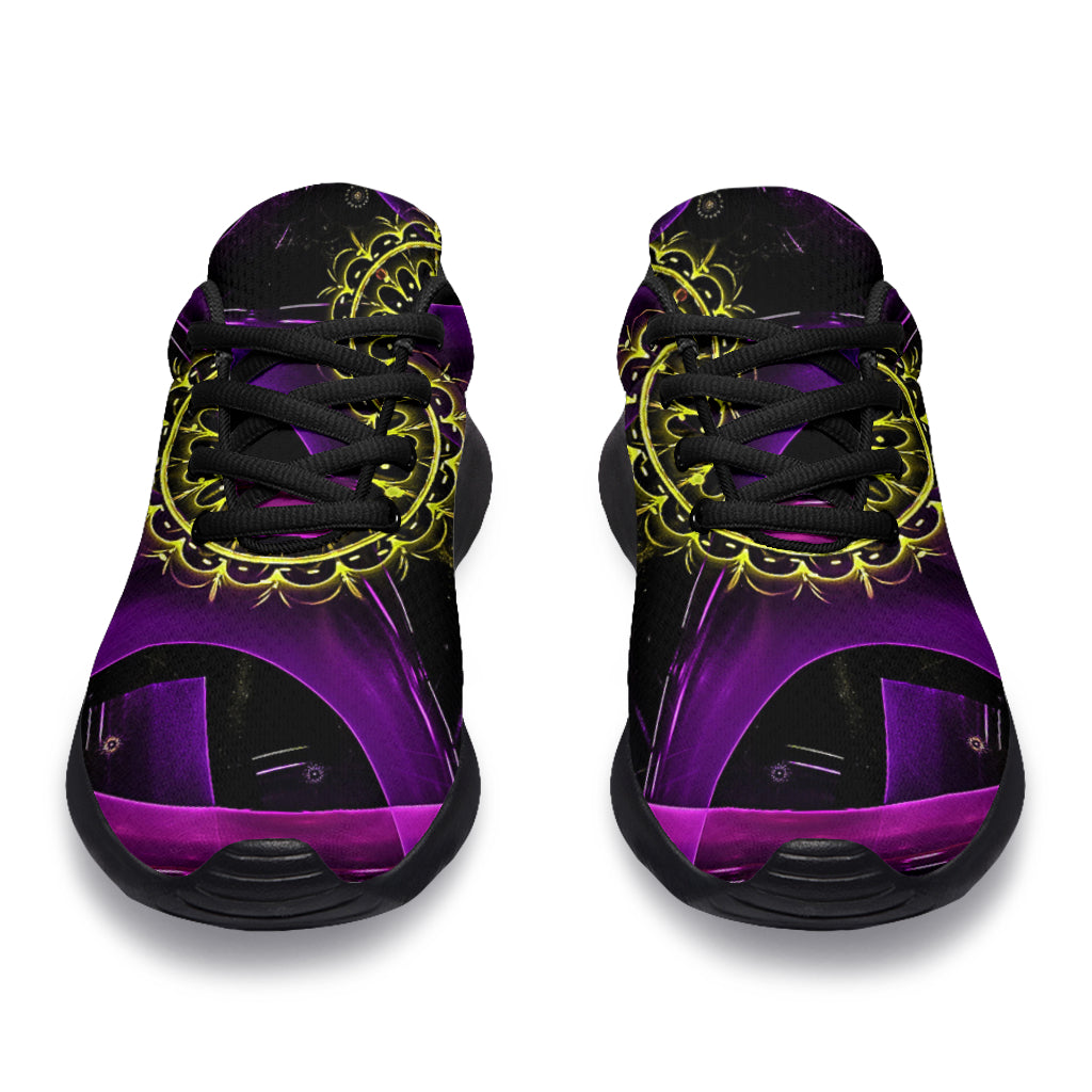 Awesome Purple Lines Sport Sneakers - TrendifyCo