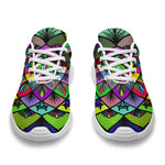 Colorful Mandala Handmade Sport Sneakers