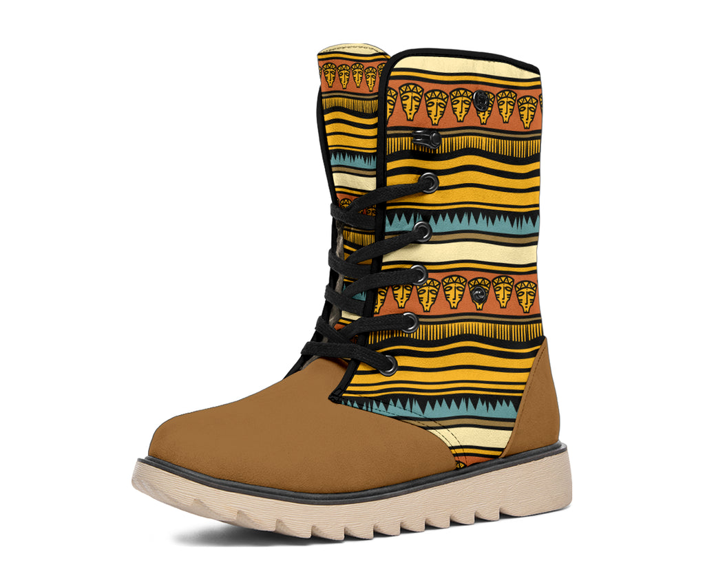 Bohemian Tribal Polar Boots - TrendifyCo