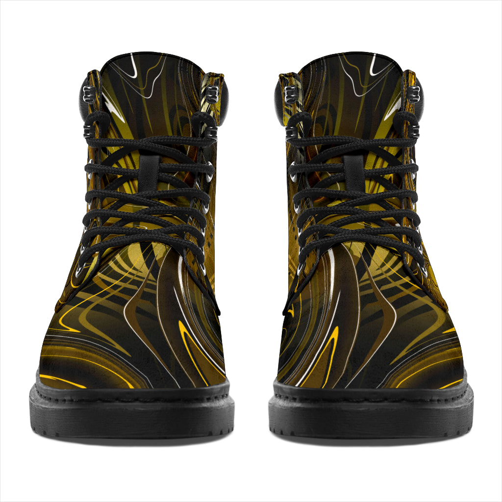 Golden Abstract - All Sseason Boots
