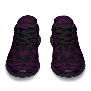 Purple Flower of Life Sneakers