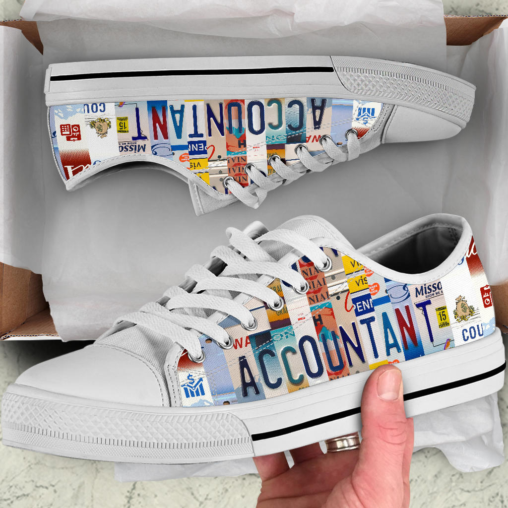 Accountant Low Top Shoes - TrendifyCo