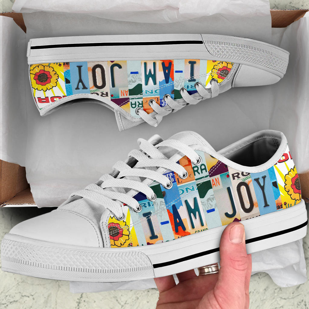 I Am Joy Custom Low Top