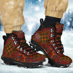 Tribal Mandala - Alpine Boots