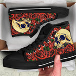 Roses and Skull High Tops