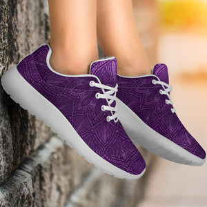 Purple Mandala Sneakers