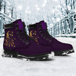 Purple Dreamcatcher All Season Boots - TrendifyCo
