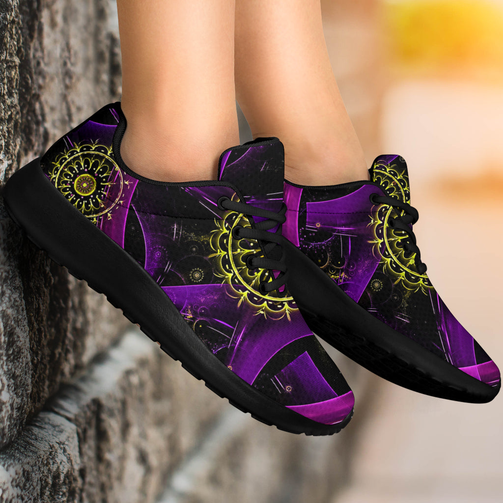 Awesome Purple Lines Sport Sneakers - TrendifyCo