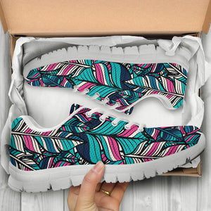 Colorful Feathers Running Shoes