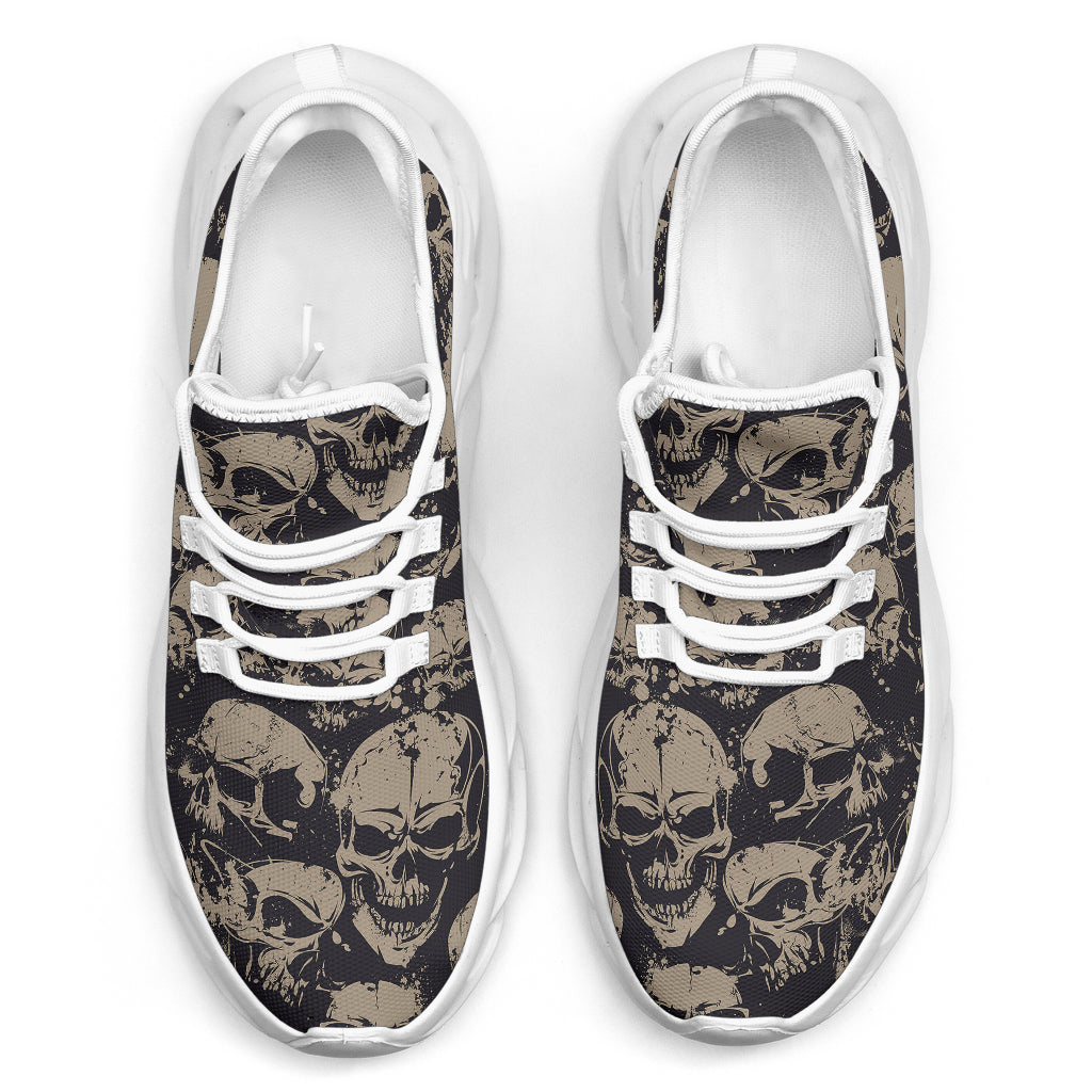 Grey Skulls Sneakers