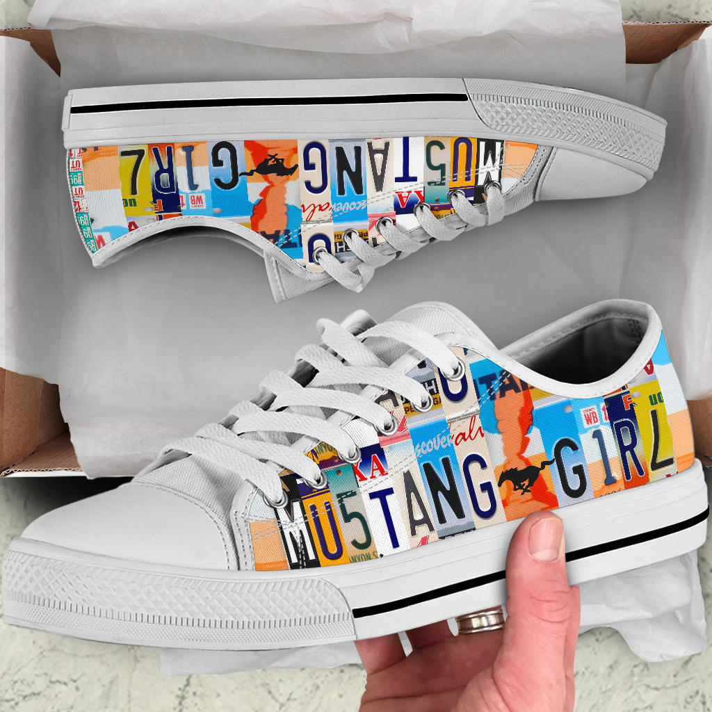 Mustang Girl Low Top Shoes - TrendifyCo
