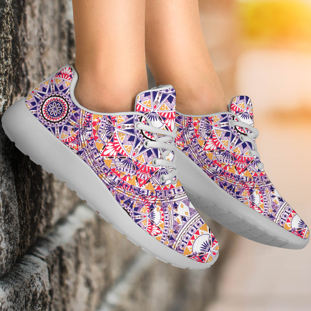 Colorful Mandala Sport Sneakers - TrendifyCo