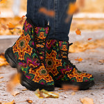 Fractal Flow Chunky Boots